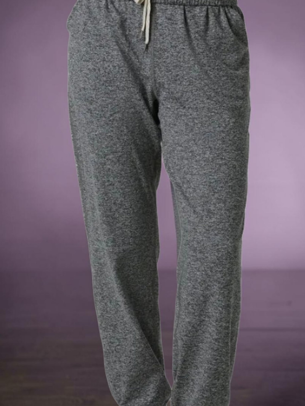 Vuori Boyfriend "Sweatpants" Halo Material Drawstrings With Roll Waist